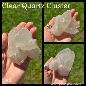 Clear Quartz Clusters #2
